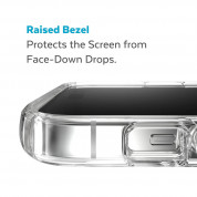 Speck Presidio Perfect Clear Case - удароустойчив хибриден кейс с Magsafe за iPhone 14 Pro (прозрачен) 6