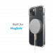 Speck Presidio Glitter Perfect Clear - удароустойчив хибриден кейс с Magsafe за iPhone 14 Plus (прозрачен) 4