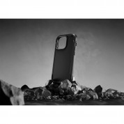 Nomad Rugged Case - хибриден удароустойчив кейс с MagSafe за iPhone 14 (черен) 5