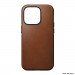 Nomad Modern Leather MagSafe Case - кожен (естествена кожа) кейс с MagSafe за iPhone 14 Pro Max (кафяв) 3