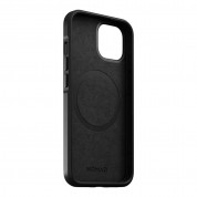 Nomad Modern Leather MagSafe Case - кожен (естествена кожа) кейс с MagSafe за iPhone 14 (черен) 5