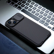 Nillkin CamShield Pro Case - хибриден удароустойчив кейс за iPhone 14 (черен) 5