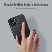 Nillkin Qin Book Pro Leather Flip Case - кожен калъф, тип портфейл за iPhone 14 (черен) 3