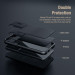 Nillkin Qin Book Pro Leather Flip Case - кожен калъф, тип портфейл за iPhone 14 Pro (черен) 3