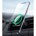 Joyroom Magnetic Wireless Vent Car Charge Holder 15W - поставка за радиаторa на кола с безжично зареждане за iPhone с Magsafe (черен) 5