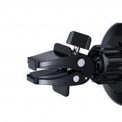 Joyroom Magnetic Wireless Vent Car Charge Holder 15W - поставка за радиаторa на кола с безжично зареждане за iPhone с Magsafe (черен) 2