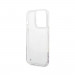 Guess Liquid Glitter Flower Case - дизайнерски кейс с висока защита за iPhone 14 Pro (лилав) 7