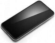 Spigen FC HD Tempered Glass - калено стъклено защитно покритие за дисплея за iPhone 11, iPhone XR (черен-прозрачен) 3