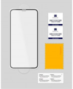 Spigen FC HD Tempered Glass - калено стъклено защитно покритие за дисплея за iPhone 11, iPhone XR (черен-прозрачен) 6