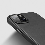Dux Ducis Grit Faux Leather MagSafe Case for iPhone 14 (black) 6