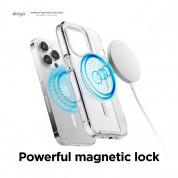 Elago Hybrid MagSafe Case - хибриден удароустойчив кейс с MagSafe за iPhone 14 Pro (прозрачен) 1