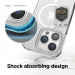 Elago Hybrid MagSafe Case - хибриден удароустойчив кейс с MagSafe за iPhone 14 Pro (прозрачен) 4
