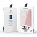 Dux Ducis Grit Faux Leather MagSafe Case - дизайнерски кожен кейс с MagSafe за iPhone 14 Pro Max (розов) 10