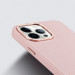 Dux Ducis Grit Faux Leather MagSafe Case - дизайнерски кожен кейс с MagSafe за iPhone 14 Pro Max (розов) 7