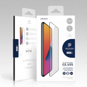 Dux Ducis 10D Case Friendly Full Coveraged Tempered Glass - калено стъклено защитно покритие за целия дисплей на iPhone 14 Pro (черен-прозрачен) 8