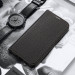 Dux Ducis Skin X2 Case - кожен калъф с поставка и отделение за кр. карти за iPhone 14 Pro (черен) 4