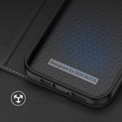 Dux Ducis Skin X2 Case - кожен калъф с поставка и отделение за кр. карти за iPhone 14 Pro (черен) 7