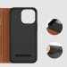 Dux Ducis Skin X2 Case - кожен калъф с поставка и отделение за кр. карти за iPhone 14 Pro (кафяв) 8