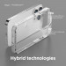 Elago Hybrid Case - хибриден удароустойчив кейс с за iPhone 14 Pro (прозрачен) 5