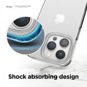Elago Hybrid Case - хибриден удароустойчив кейс с за iPhone 14 Pro Max (прозрачен) 5