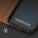 Dux Ducis Skin X2 Case - кожен калъф с поставка и отделение за кр. карти за iPhone 14 Pro Max (кафяв) 8