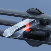 Joyroom Magnetic Fast Wireless Vent Car Holder 15W - поставка за радиаторa на кола с безжично зареждане за iPhone с Magsafe (сребрист) 18