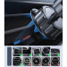 Joyroom Magnetic Wireless Vent Car Electric Holder 15W - поставка за радиаторa на кола с безжично зареждане за iPhone с Magsafe (черен) 13