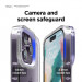 Elago Glide Case - удароустойчив силиконов (TPU) калъф за iPhone 14 Pro (прозрачен-розов) 4