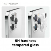 Elago Tempered Glass Lens Protector - предпазно стъклено защитно покритие за камерата на iPhone 14 Pro, iPhone 14 Pro Max (прозрачен) 1