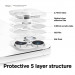 Elago Tempered Glass Lens Protector - предпазно стъклено защитно покритие за камерата на iPhone 14 Pro, iPhone 14 Pro Max (прозрачен) 3