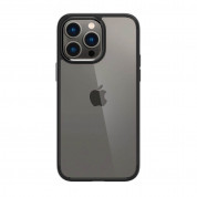 Spigen Ultra Hybrid Case - хибриден кейс с висока степен на защита за iPhone 14 Pro (черен-прозрачен) 1