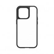 Otterbox React Case - хибриден удароустойчив калъф за iPhone 14 Pro (черен-прозрачен)  3