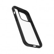 Otterbox React Case - хибриден удароустойчив калъф за iPhone 14 Pro (черен-прозрачен)  2