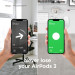 Elago AirPods 3 Snapshot Silicone Case - силиконов калъф (с място за AirTag) с карабинер за Apple AirPods 3 (черен) 4
