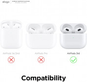 Elago AirPods 3 Dust Guard - комплект метални предпазители против прах за Apple AirPods 3 (златист) 5