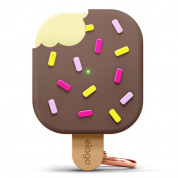Elago AirPods 3 Ice Cream Design Silicone Case for Apple Airpods Pro (dark brown)