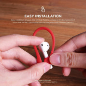 Elago AirPods EarHooks - силиконови кукички за Apple Airpods и Apple Airpods 2 (лилав) 3