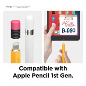 Elago Apple Pencil Silicone Cover - силиконов калъф за Apple Pencil (жълт) 1
