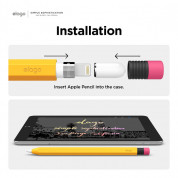 Elago Apple Pencil Silicone Cover - силиконов калъф за Apple Pencil (жълт) 5