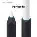 Elago Apple Pencil 2 Pencil Grip Holder - 2 броя силиконов грип за Apple Pencil 2 (черен и бял) 5