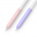 Elago Apple Pencil 2 Pencil Grip Holder - 2 броя силиконов грип за Apple Pencil 2 (лилав и розов) 1
