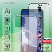 4smarts 360° Premium Protection Set - хибриден удароустойчив кейс с MagSafe и стъклено защитно покритие за дисплея на iPhone 14 Plus (прозрачен) 1