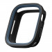 Elago Duo Apple Watch Case - силиконов (TPU) кейс с две сменяеми поликарбонатни части за Apple Watch 7 41мм, Apple Watch 8 41мм (черен и тъмносин) 2