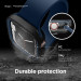 Elago Duo Apple Watch Case - силиконов (TPU) кейс с две сменяеми поликарбонатни части за Apple Watch 7 41мм, Apple Watch 8 41мм (черен и тъмносин) 3