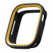 Elago Duo Apple Watch Case - силиконов (TPU) кейс с две сменяеми поликарбонатни части за Apple Watch 7 41мм, Apple Watch 8 41мм (черен и жълт) 2