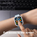 Elago Duo Apple Watch Case - силиконов (TPU) кейс с две сменяеми поликарбонатни части за Apple Watch 7 41мм, Apple Watch 8 41мм (прозрачен-мат и светлосин) 4