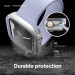 Elago Duo Apple Watch Case - силиконов (TPU) кейс с две сменяеми поликарбонатни части за Apple Watch 7 41мм, Apple Watch 8 41мм (прозрачен-мат и лилав) 3