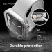 Elago Duo Apple Watch Case - силиконов (TPU) кейс с две сменяеми поликарбонатни части за Apple Watch 7 41мм, Apple Watch 8 41мм (прозрачен-мат и бял) 3