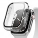 Elago Clear Shield Case - качествен твърд кейс с вграден стъклен протектор за дисплея на Apple Watch 8 41мм, Apple Watch 7 41мм (прозрачен) 1