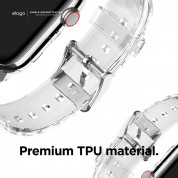 Elago Clear Band - силиконова каишка за Apple Watch 38мм, 40мм, 41мм (прозрачен) 4